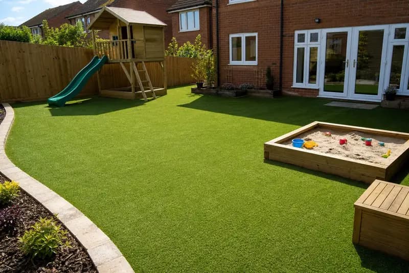 Artificial turf play area